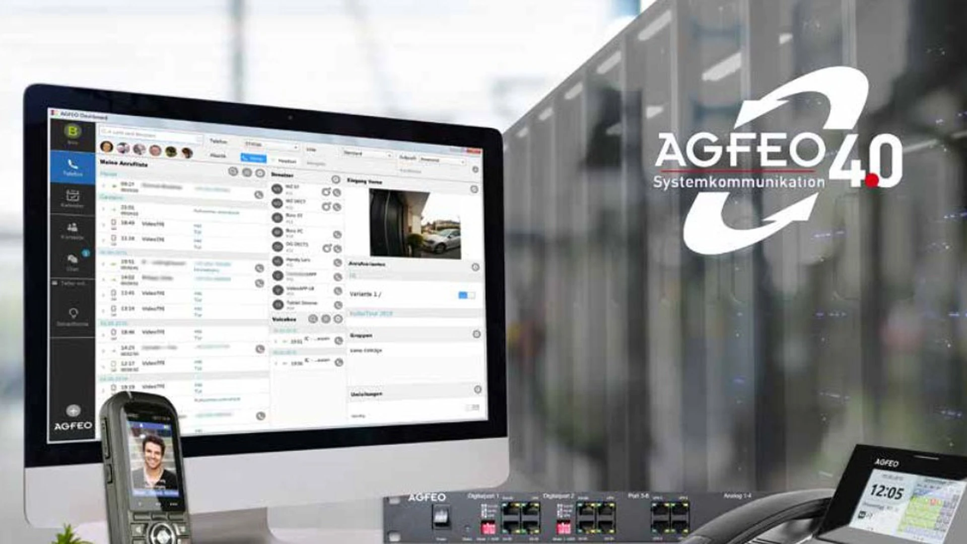 AGFEO Systemkommunikation 4.0 Übersicht